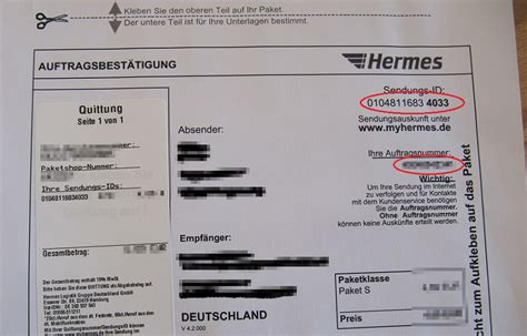 hermes sendungsverfolgung mit quittungsnummer|hermes sendung status.